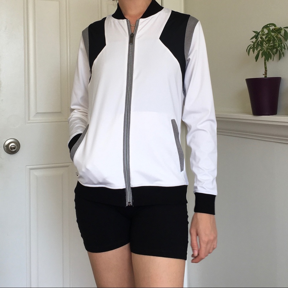 Tails track suit zip up jacket